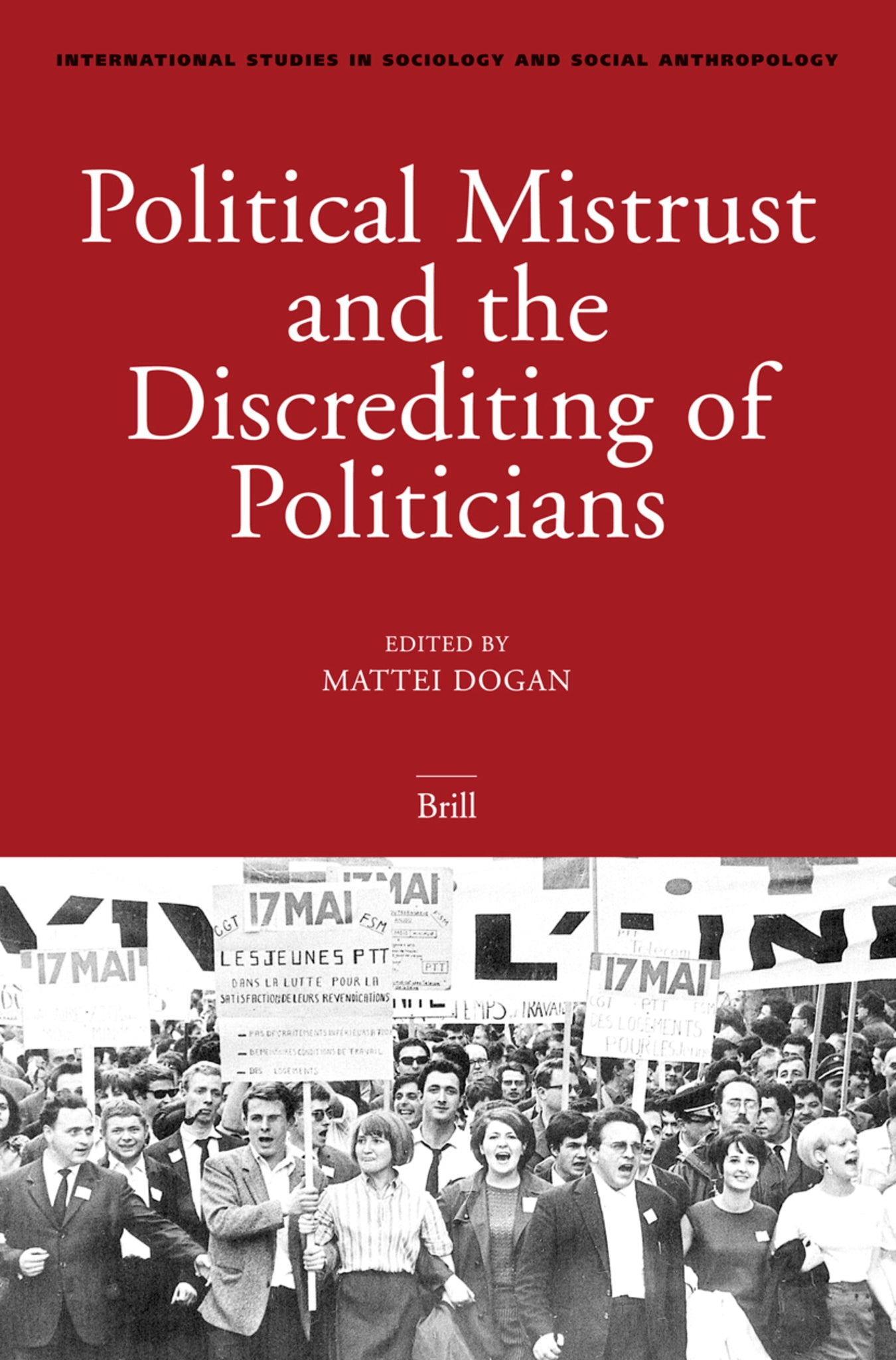 Cover image for Political Mistrust and the Discrediting of Politicians ISBN 9789004145306