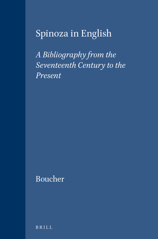 Spinoza in English