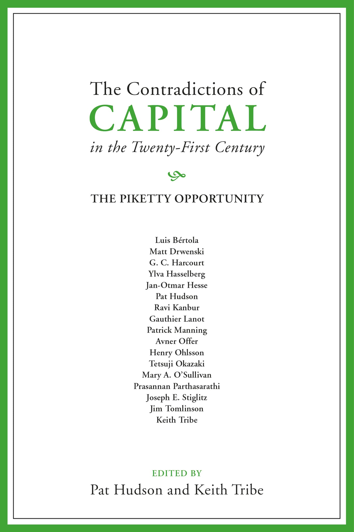 Cover image for The Contradictions of Capital in the Twenty-First Century ISBN 9781911116103