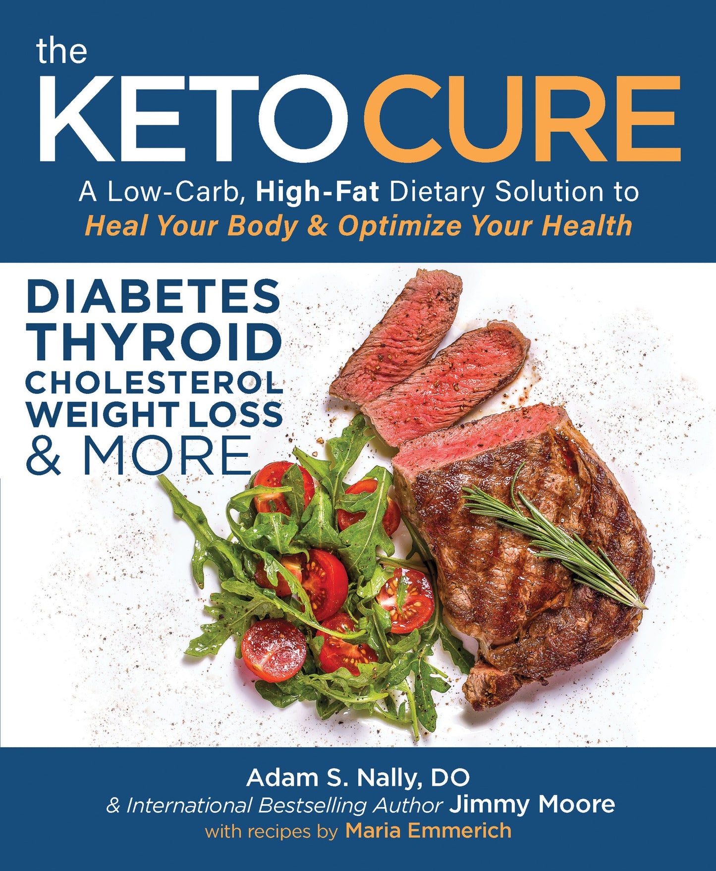 Cover image for The Keto Cure ISBN 9781628601299