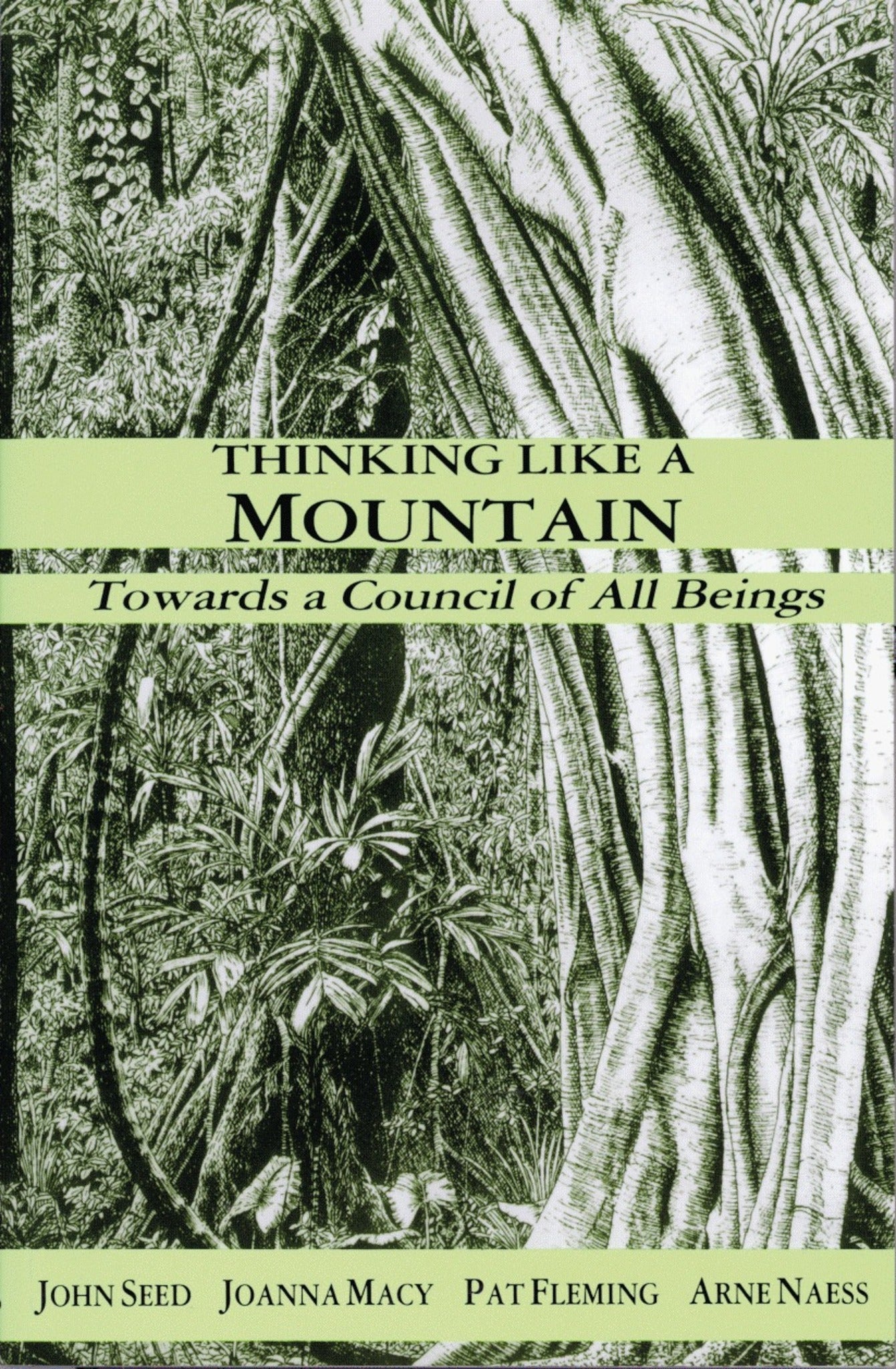 Cover image for Thinking Like a Mountain ISBN 9781897408001