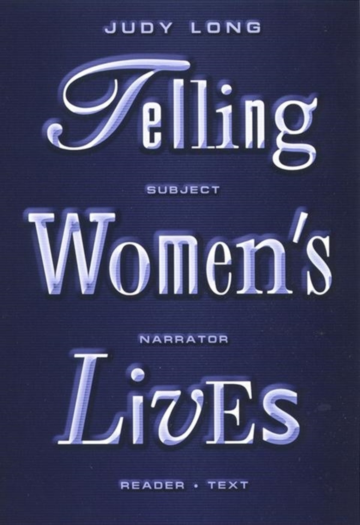 Cover image for Telling Women's Lives ISBN 9780814750742