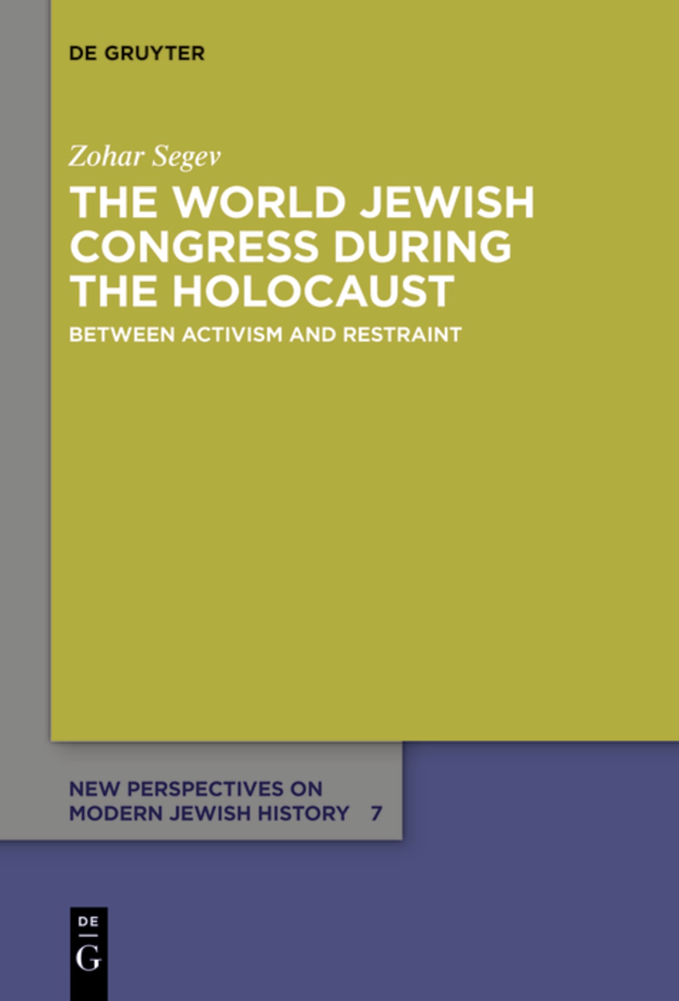 The World Jewish Congress during the Holocaust