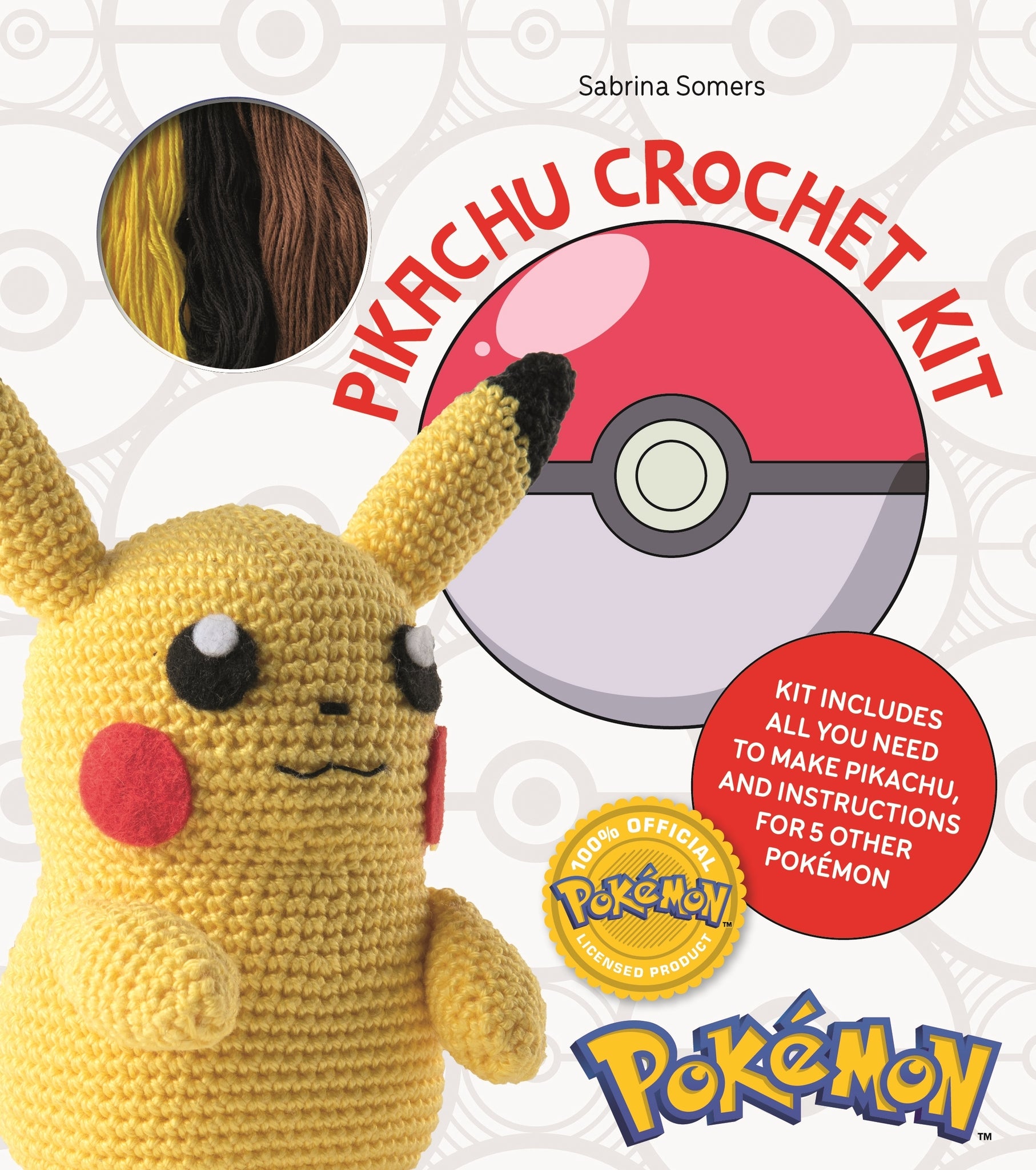 Pokémon Crochet Pikachu Book & Kit