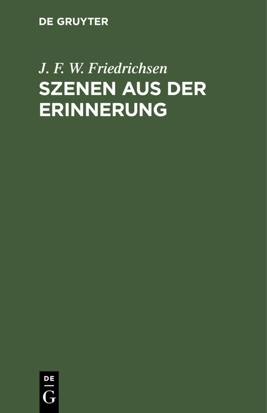 Szenen aus der Erinnerung