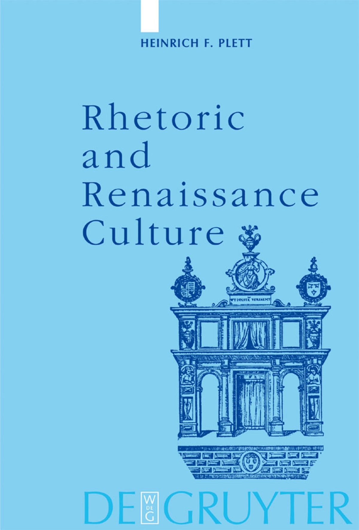 Cover image for Rhetoric and Renaissance Culture ISBN 9783110174618