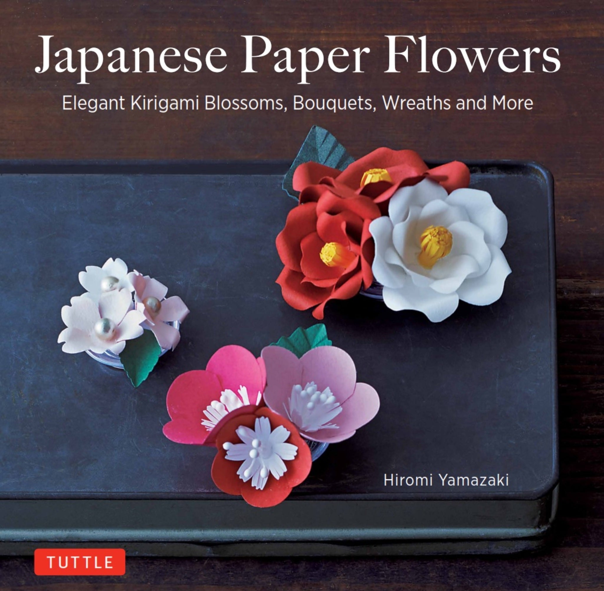 Cover image for Japanese Paper Flowers ISBN 9784805314982