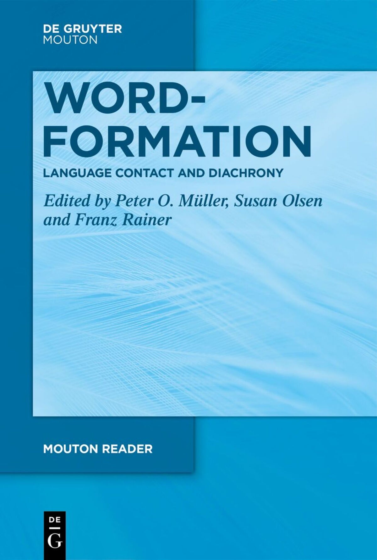 Cover image for Word-Formation - Language Contact and Diachrony ISBN 9783111414089