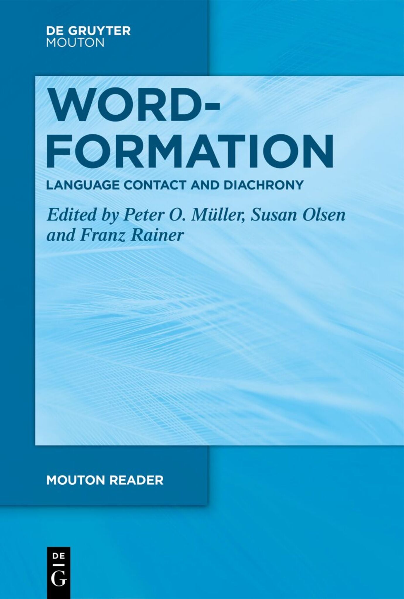 Cover image for Word-Formation - Language Contact and Diachrony ISBN 9783111414089