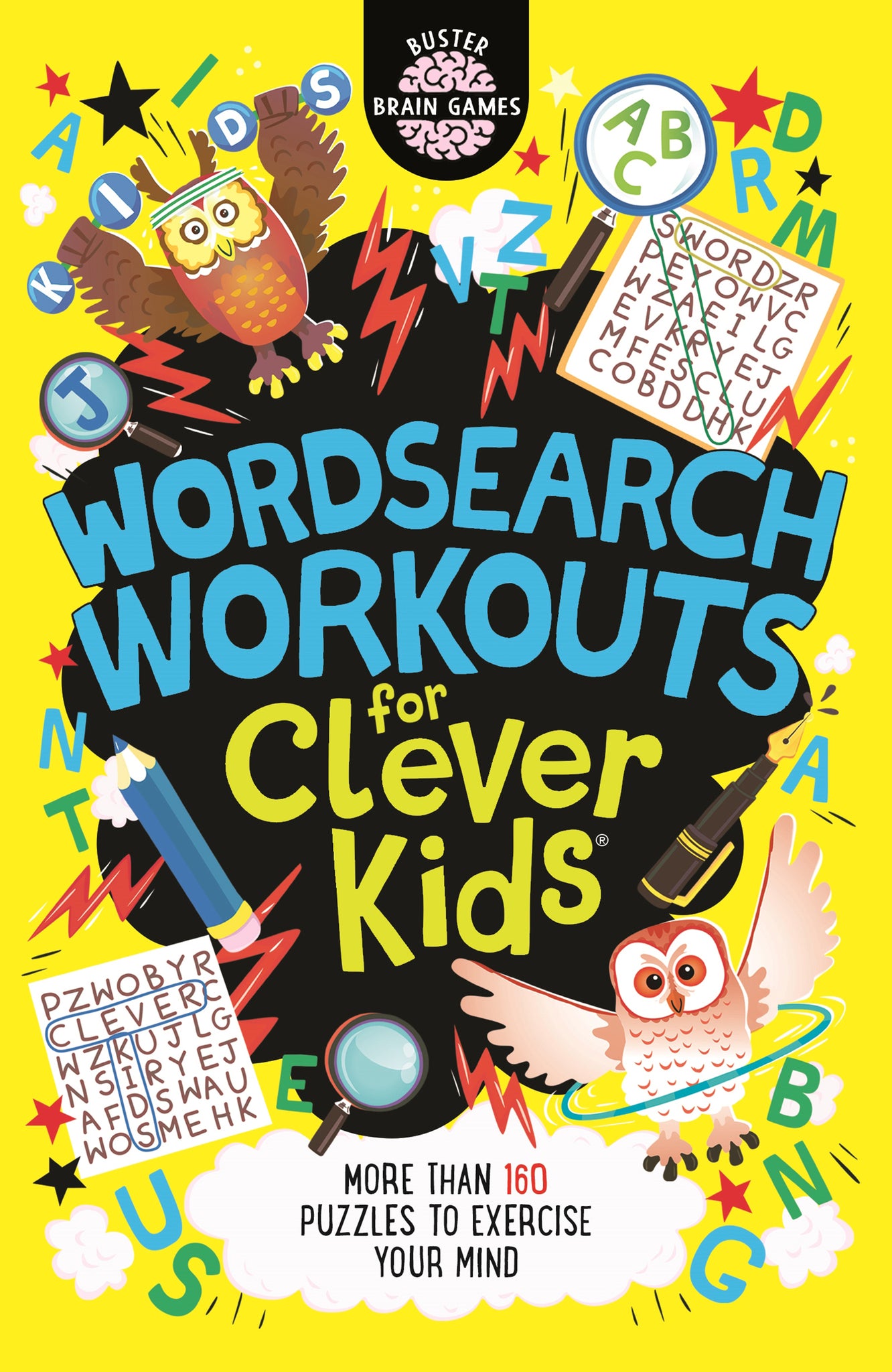 Cover image for Wordsearch Workouts for Clever Kids ISBN 9781837252220