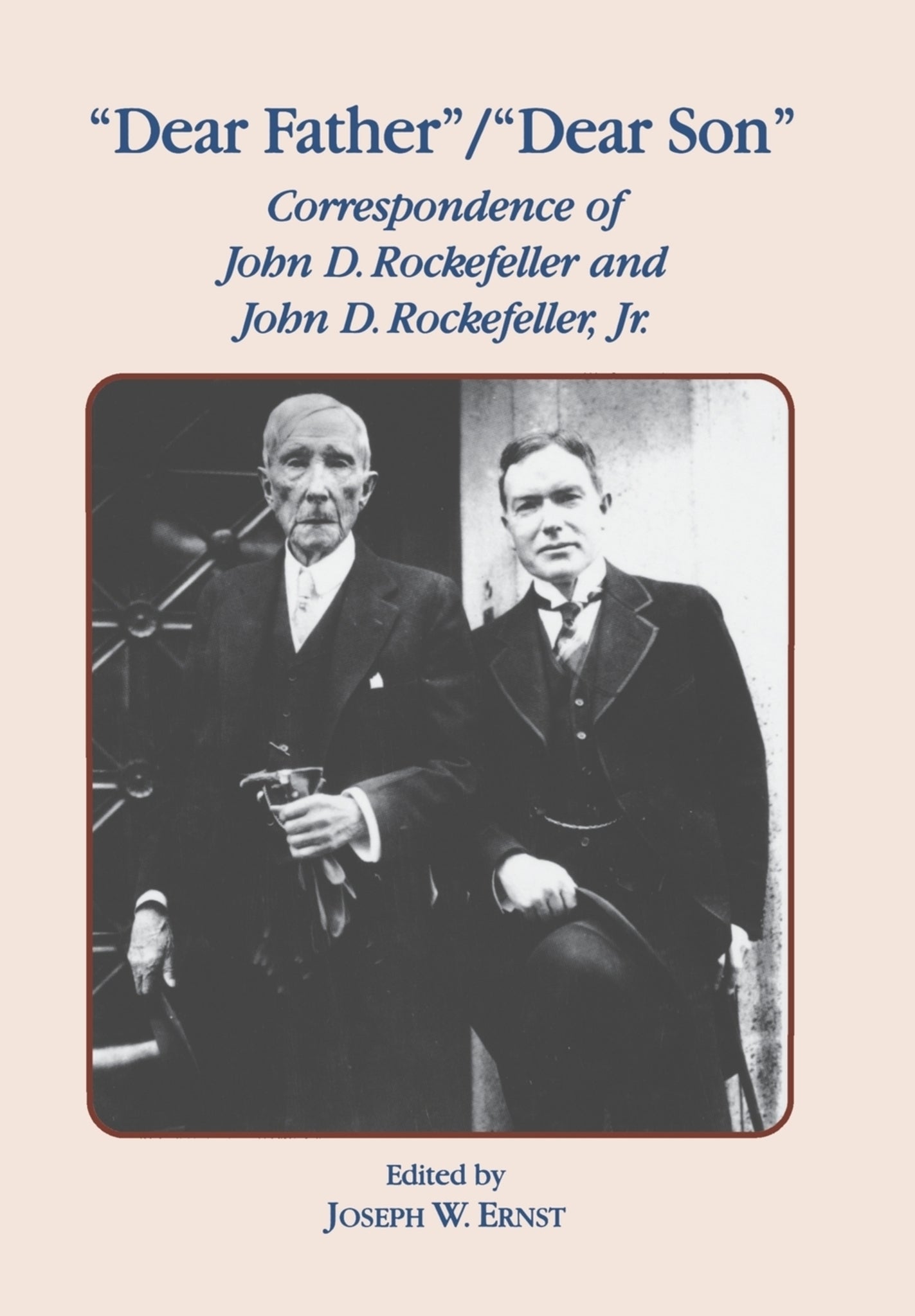 Cover image for Dear Father, Dear Son ISBN 9780823215591