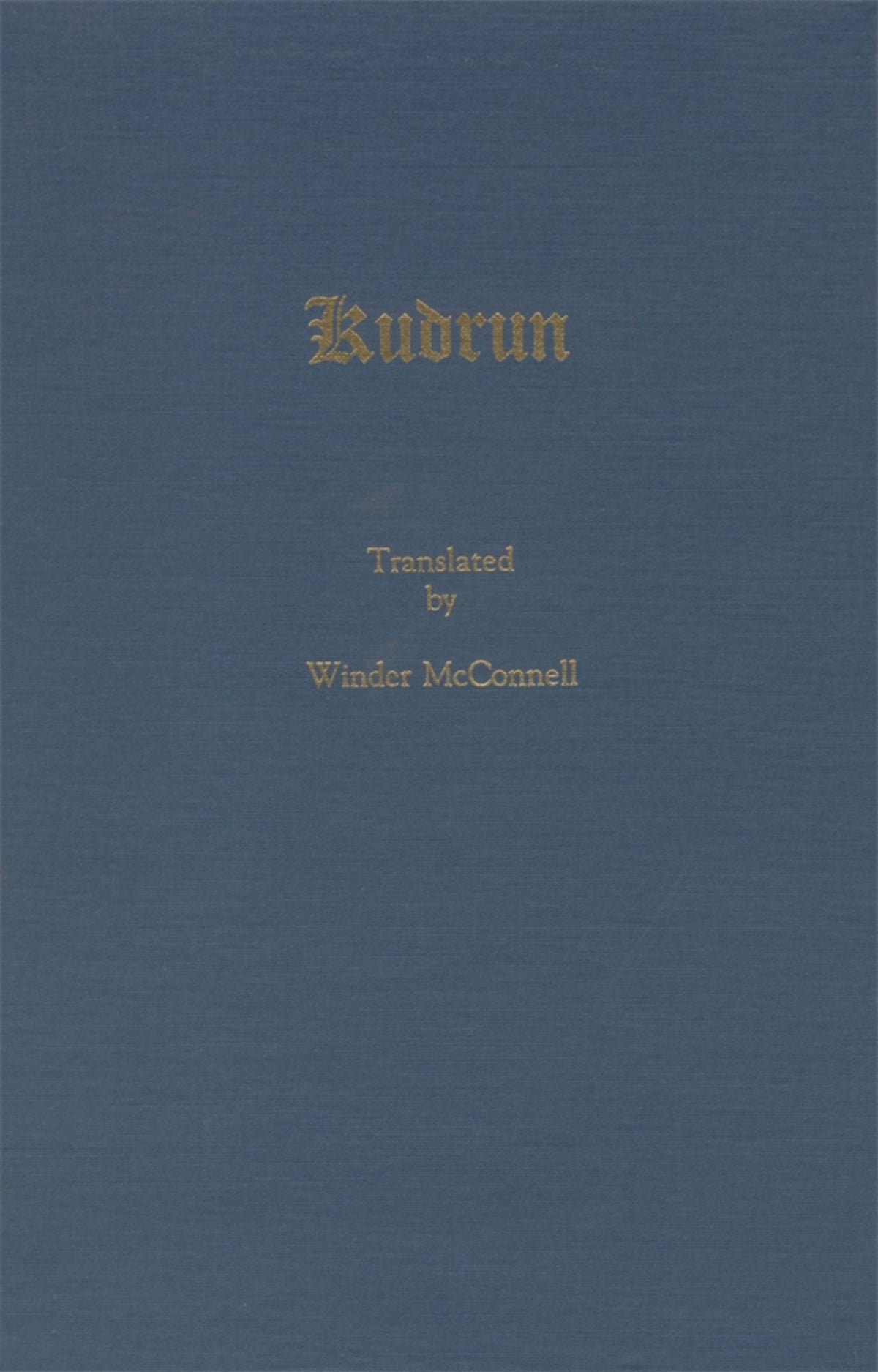 Cover image for Kudrun ISBN 9781879751125