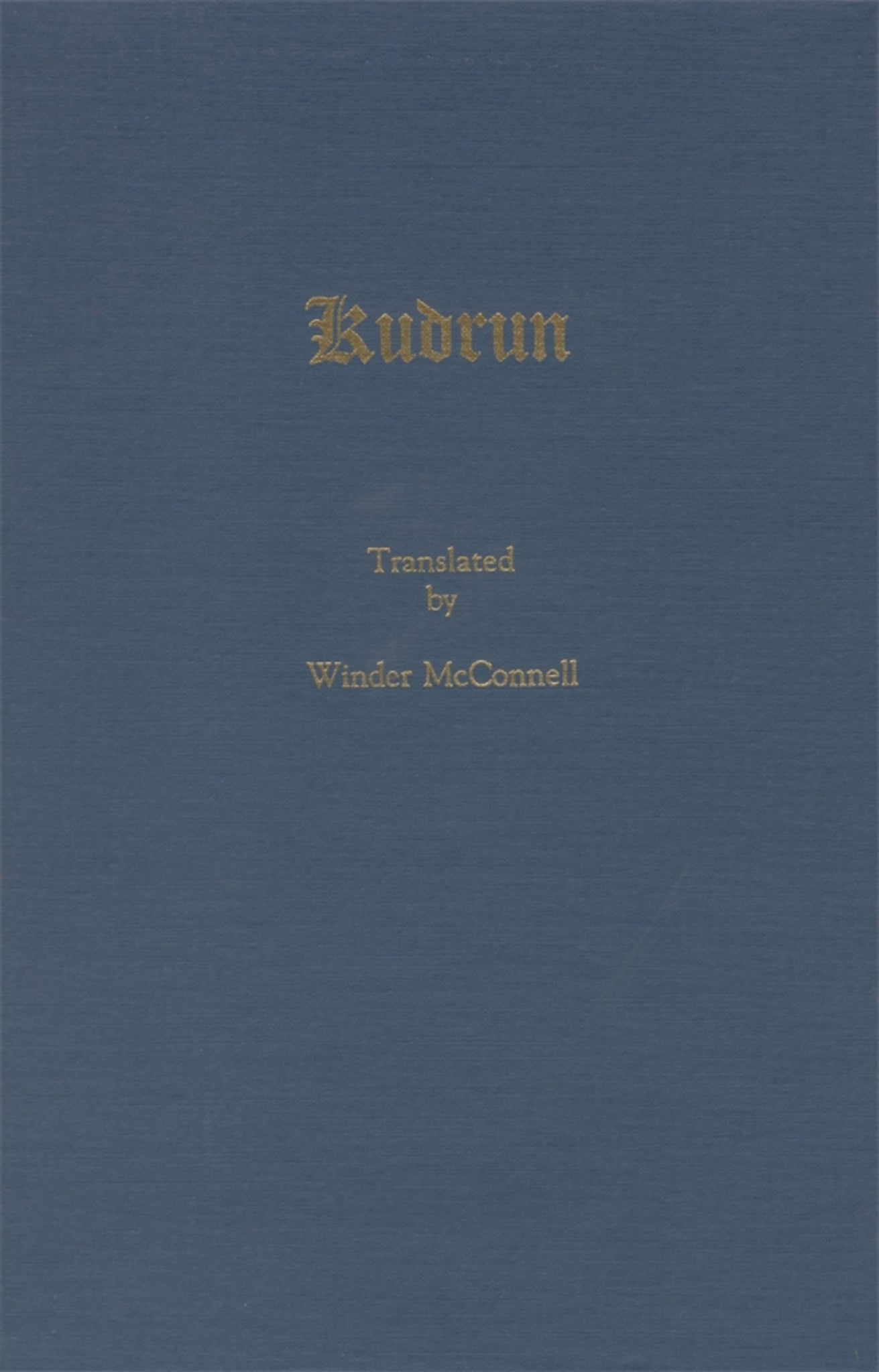 Cover image for Kudrun ISBN 9781879751125
