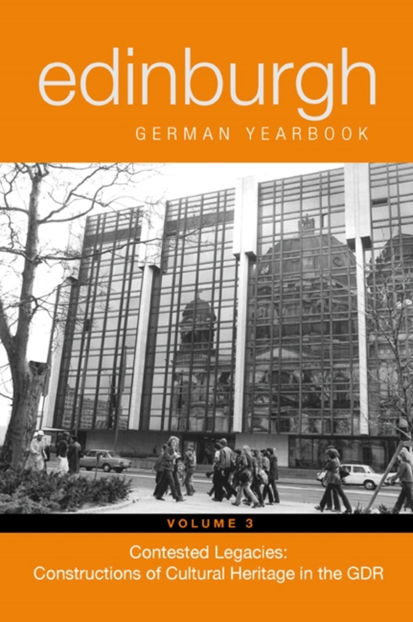 Cover image for Edinburgh German Yearbook 3 ISBN 9781571133625