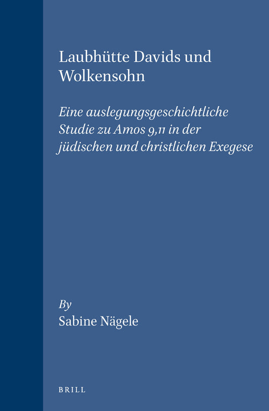 Laubhütte Davids und Wolkensohn