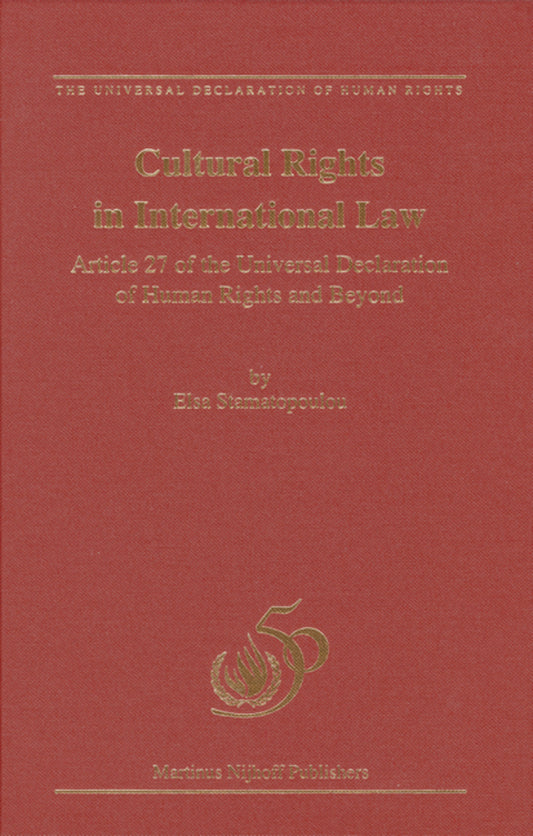 Cultural Rights in International Law