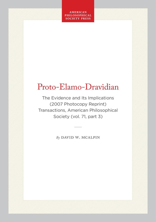 Proto-Elamo-Dravidian