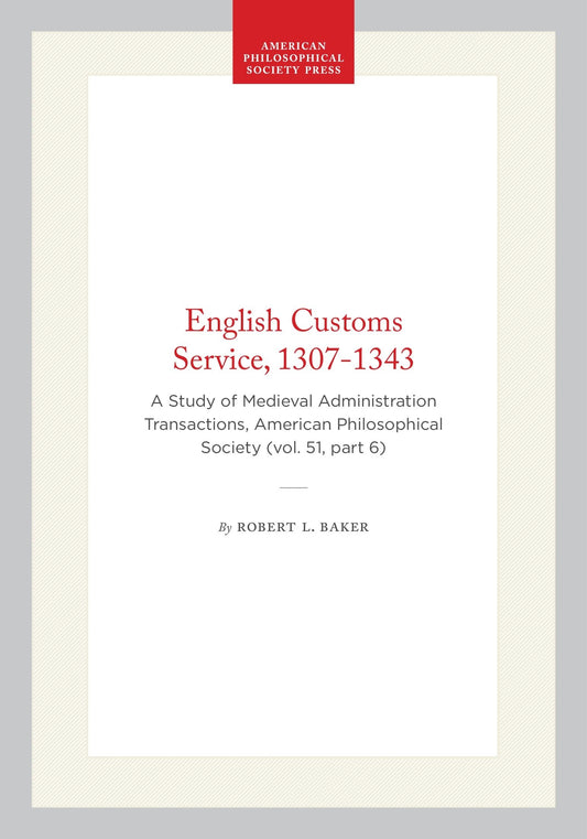 English Customs Service, 1307-1343