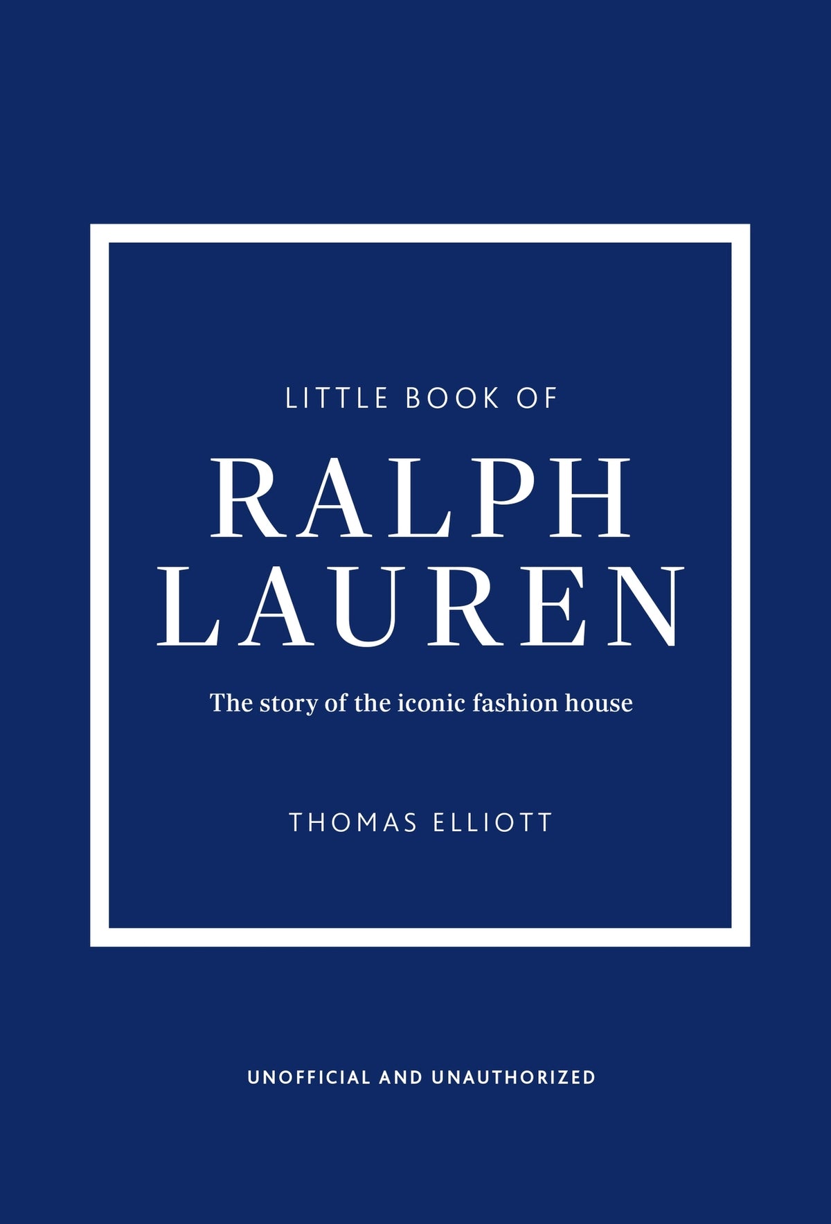 Cover image for Little Book of Ralph Lauren ISBN 9781035434503