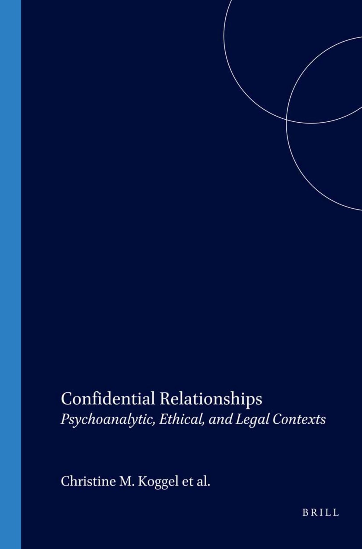 Cover image for Confidential Relationships ISBN 9789042008359