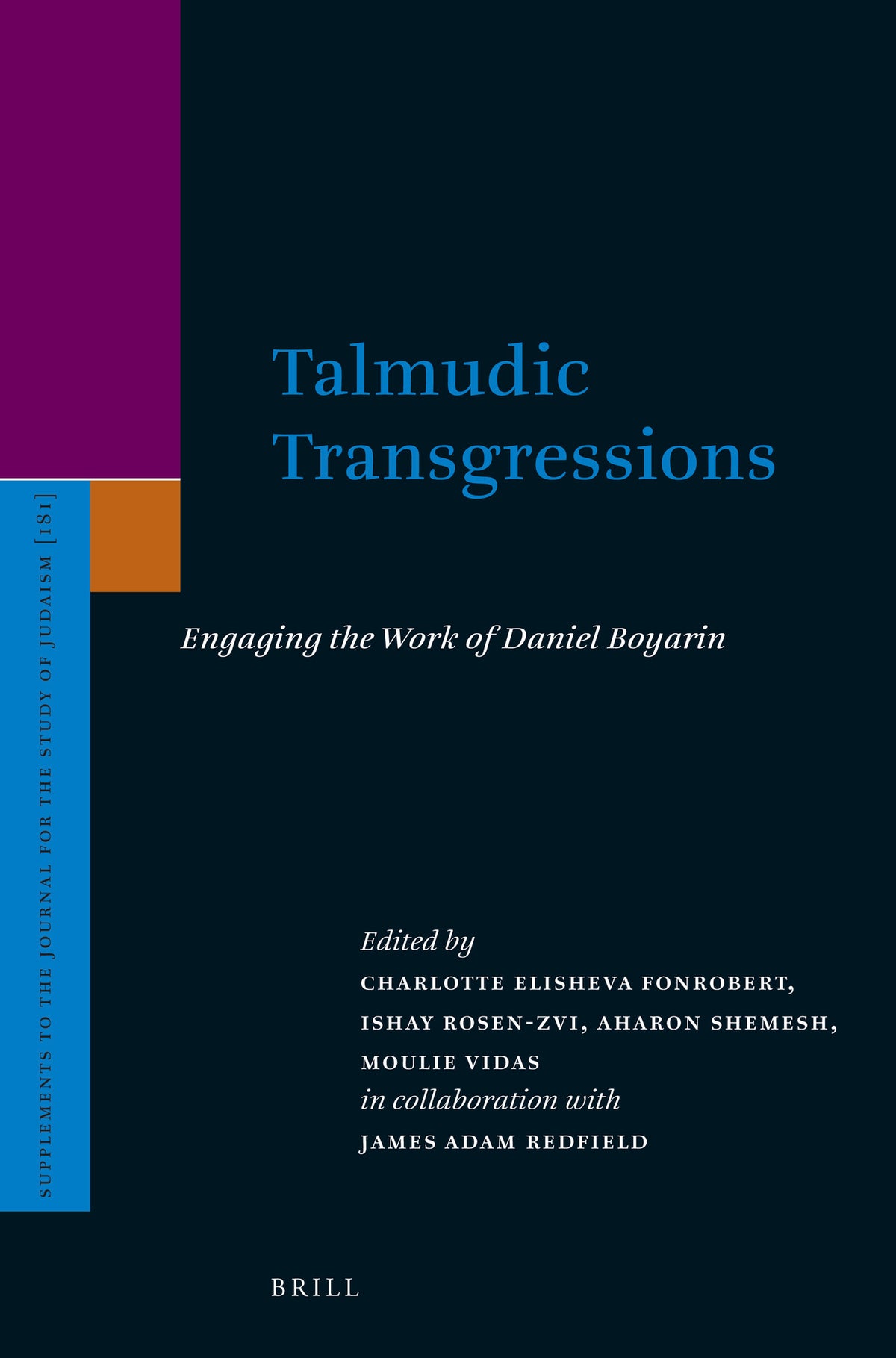 Cover image for Talmudic Transgressions ISBN 9789004345324