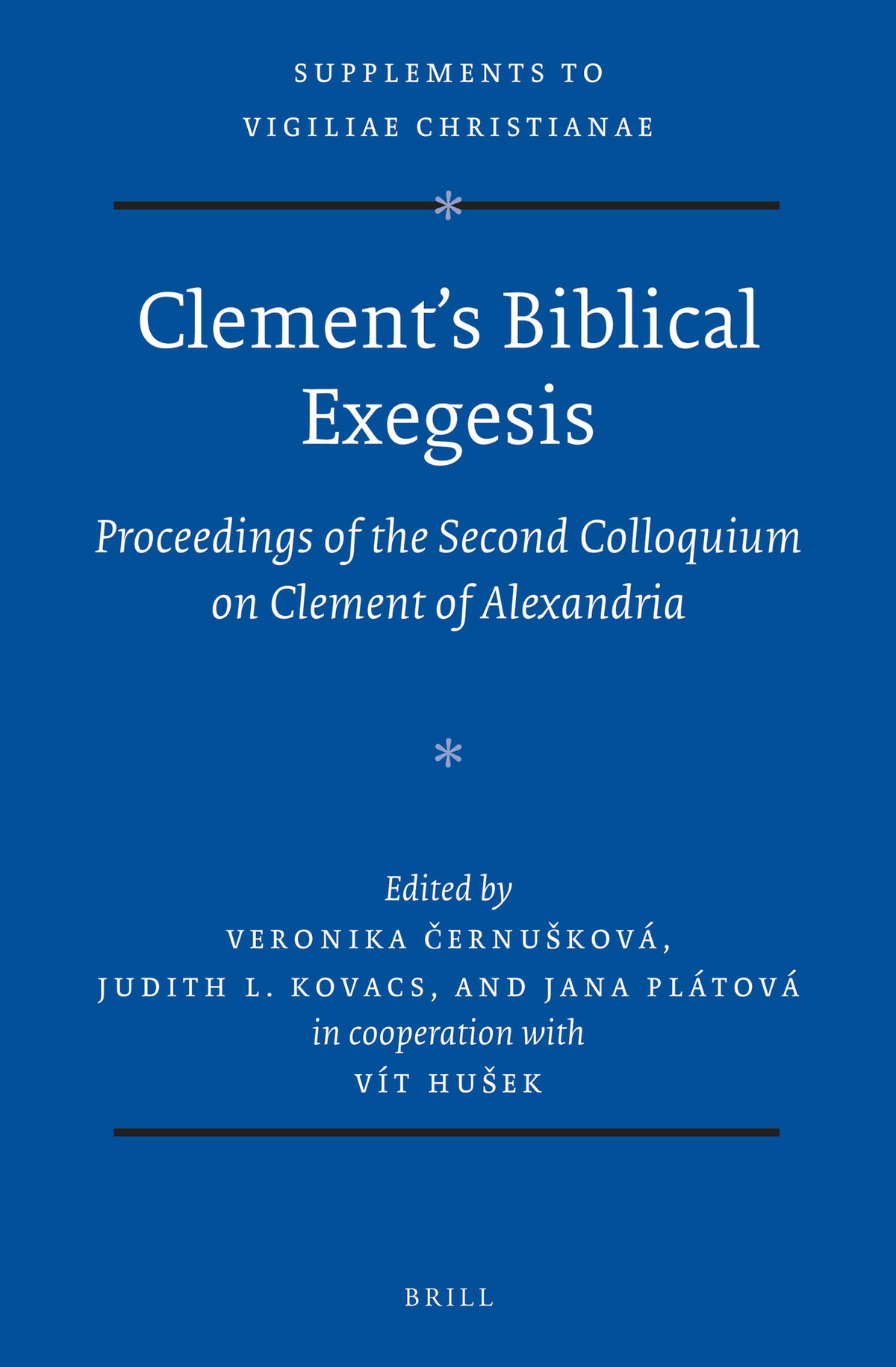 Cover image for Clement’s Biblical Exegesis ISBN 9789004331235