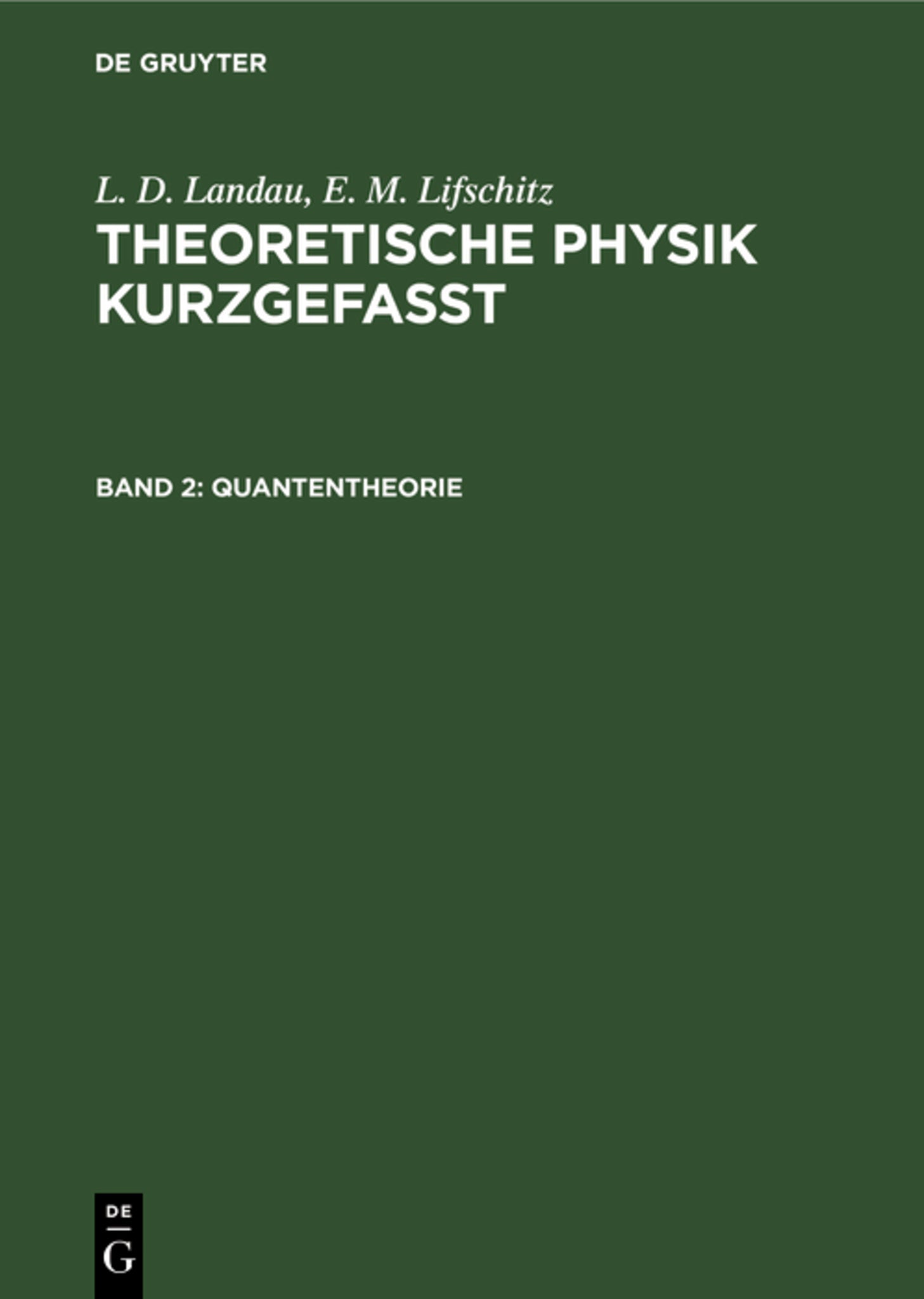 Quantentheorie