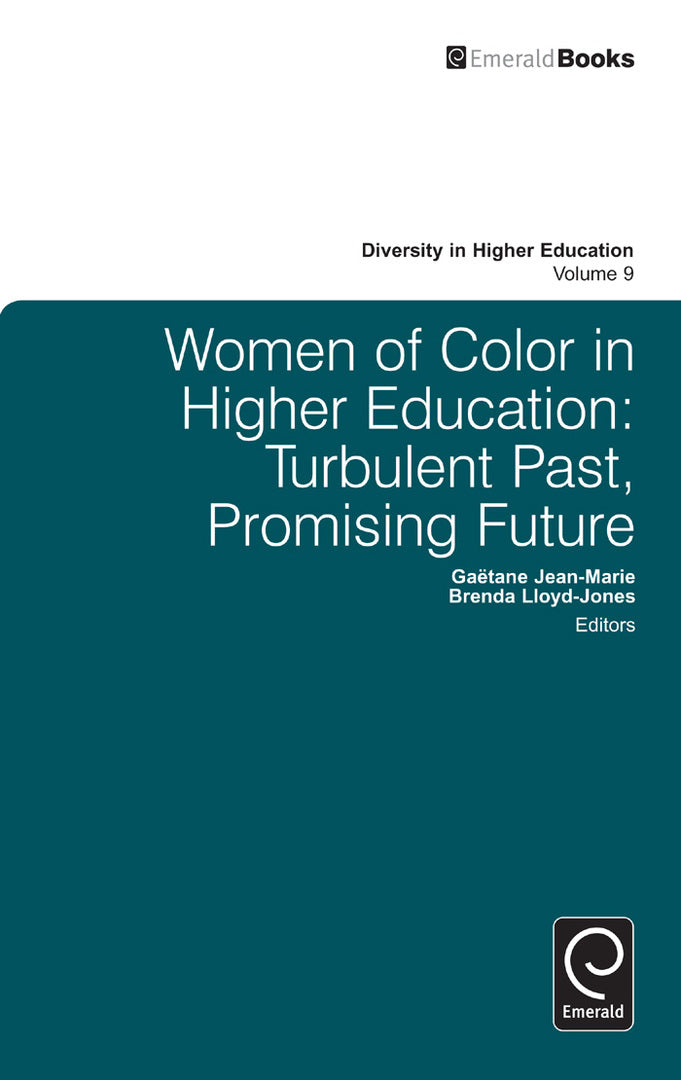 Cover image for Women of Color in Higher Education ISBN 9781780521800