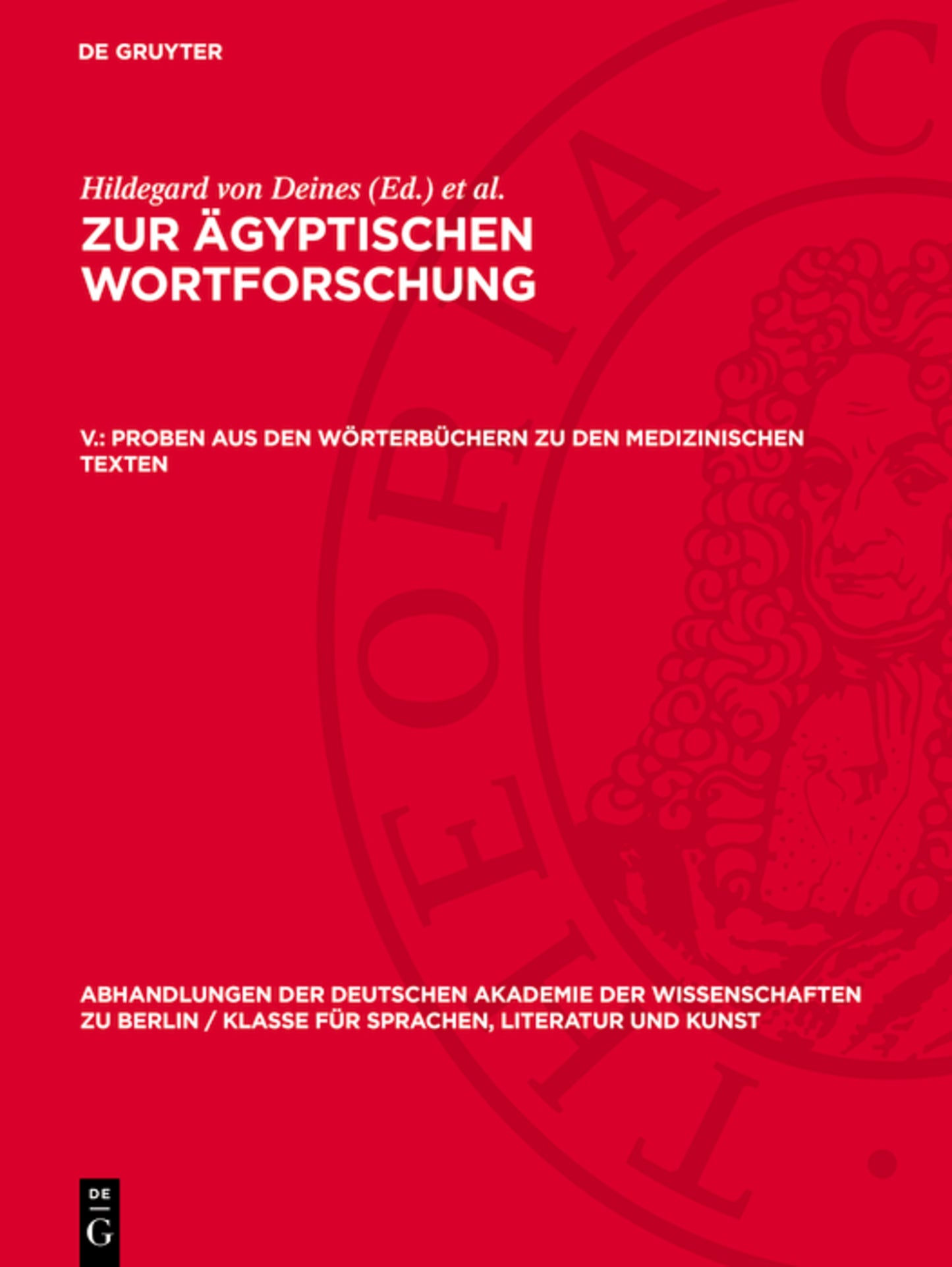 Proben aus den Wörterbüchern zu den medizinischen Texten