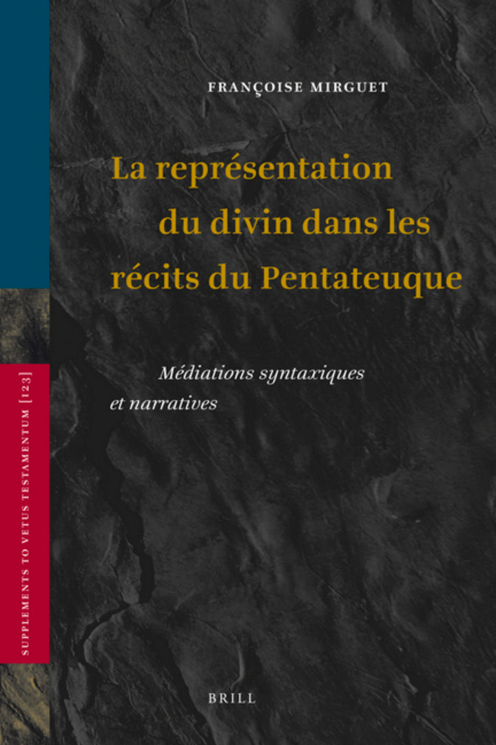 Cover image for La représentation du divin dans les récits du Pentateuque ISBN 9789004170513