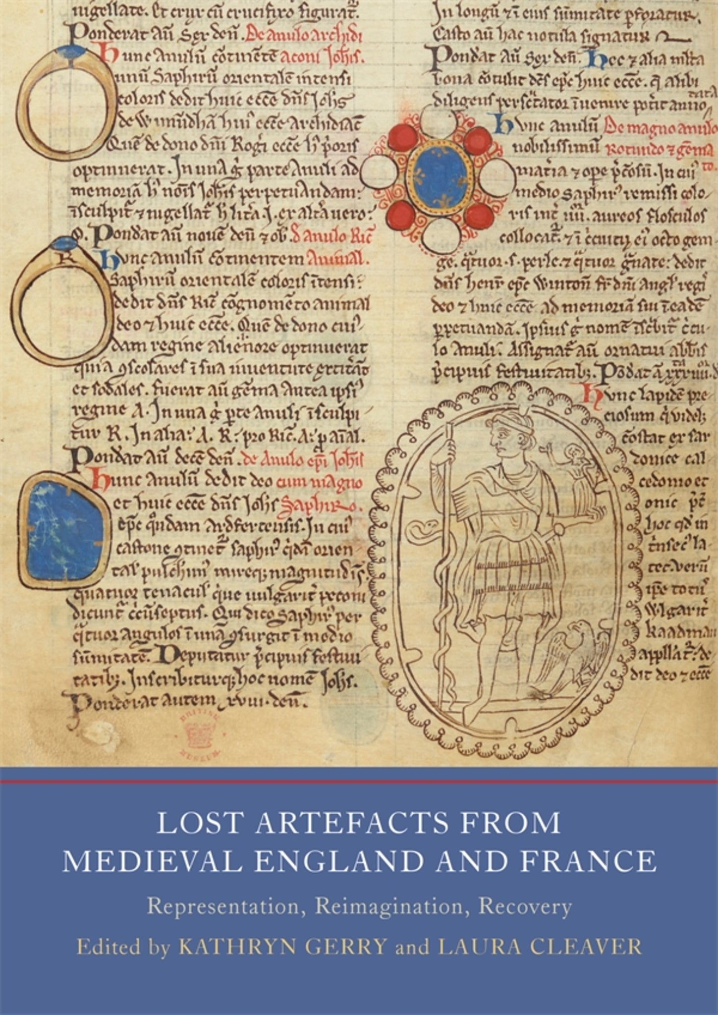 Cover image for Lost Artefacts from Medieval England and France ISBN 9781914049057