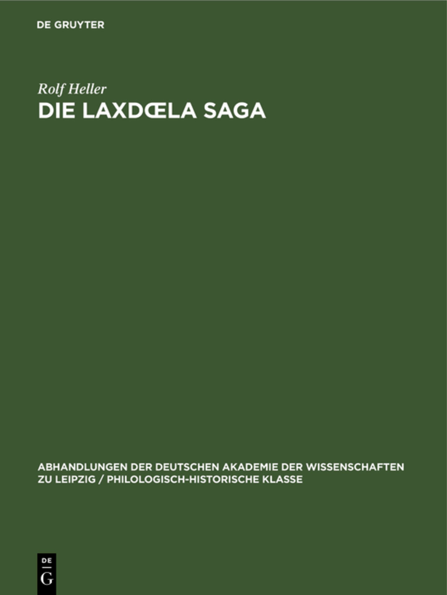 Die Laxdœla Saga