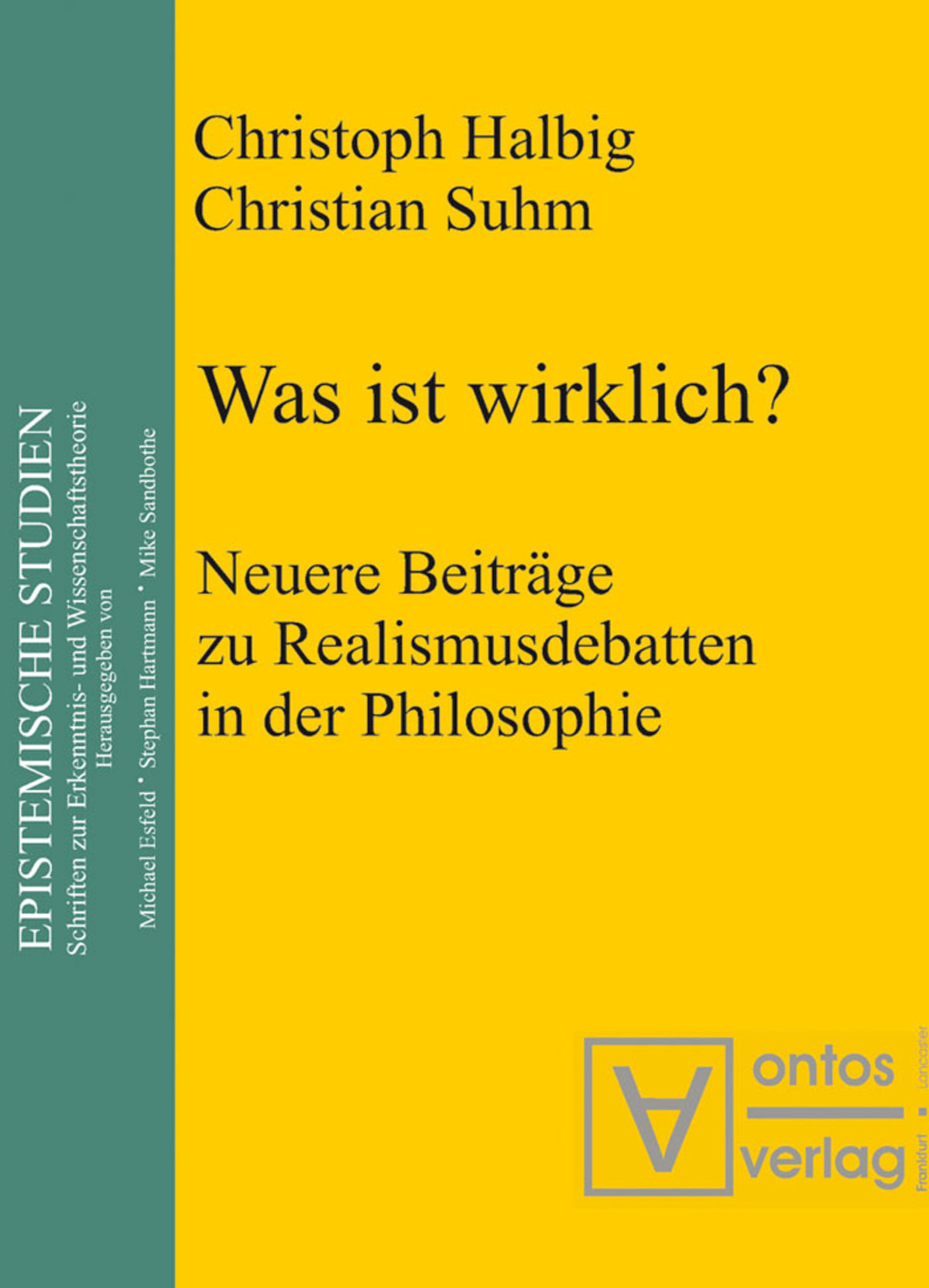 Cover image for Was ist wirklich? ISBN 9783110322774
