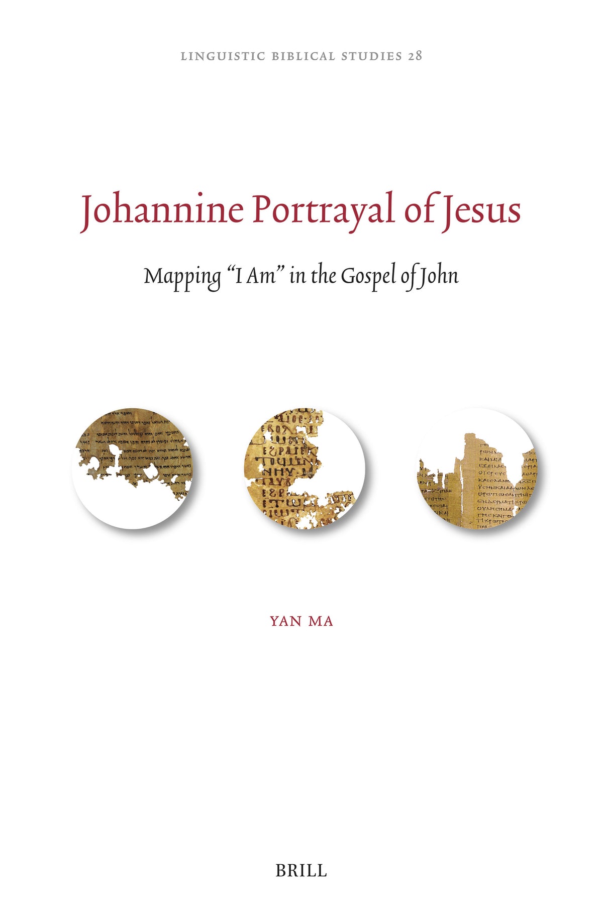 Cover image for Johannine Portrayal of Jesus ISBN 9789004715028