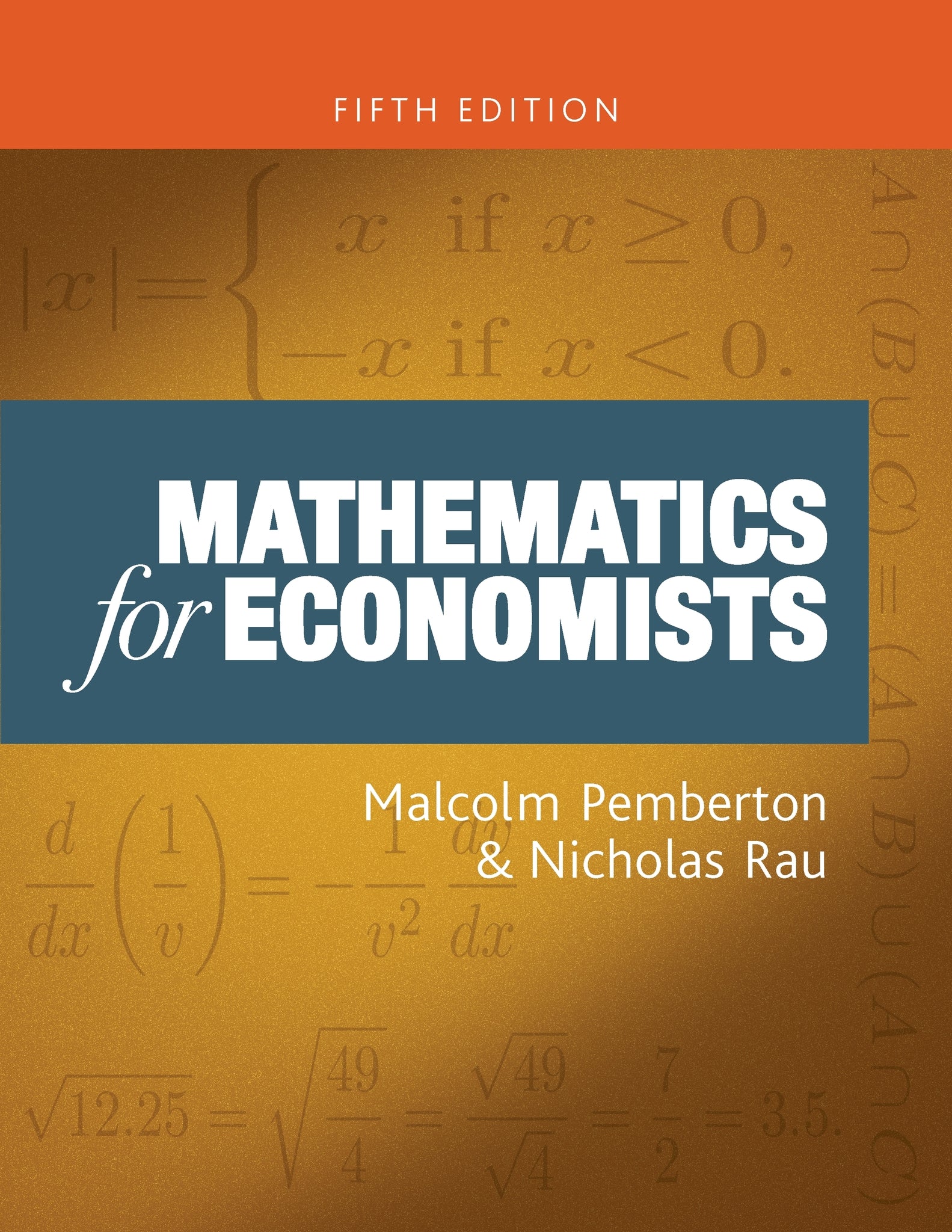 Cover image for Mathematics for economists ISBN 9781526173539