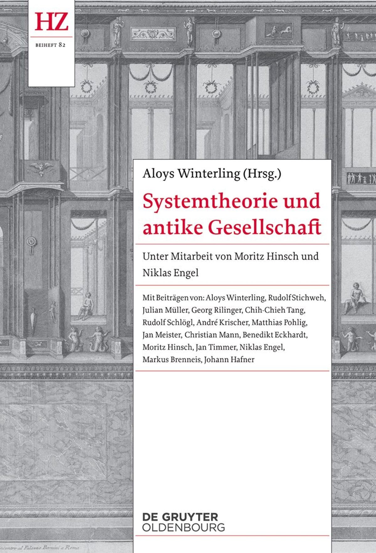 Cover image for Systemtheorie und antike Gesellschaft ISBN 9783110728156