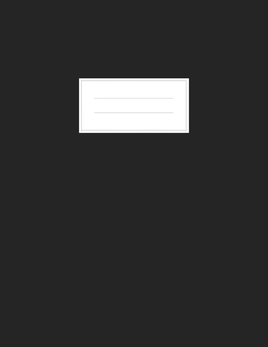Ramsey & Todd | Journal Diary Notebook Sketchbook | Black Matte Hard Cover | Lined | 8.5 x 11 inches | 50lb White Paper | 192 Pages