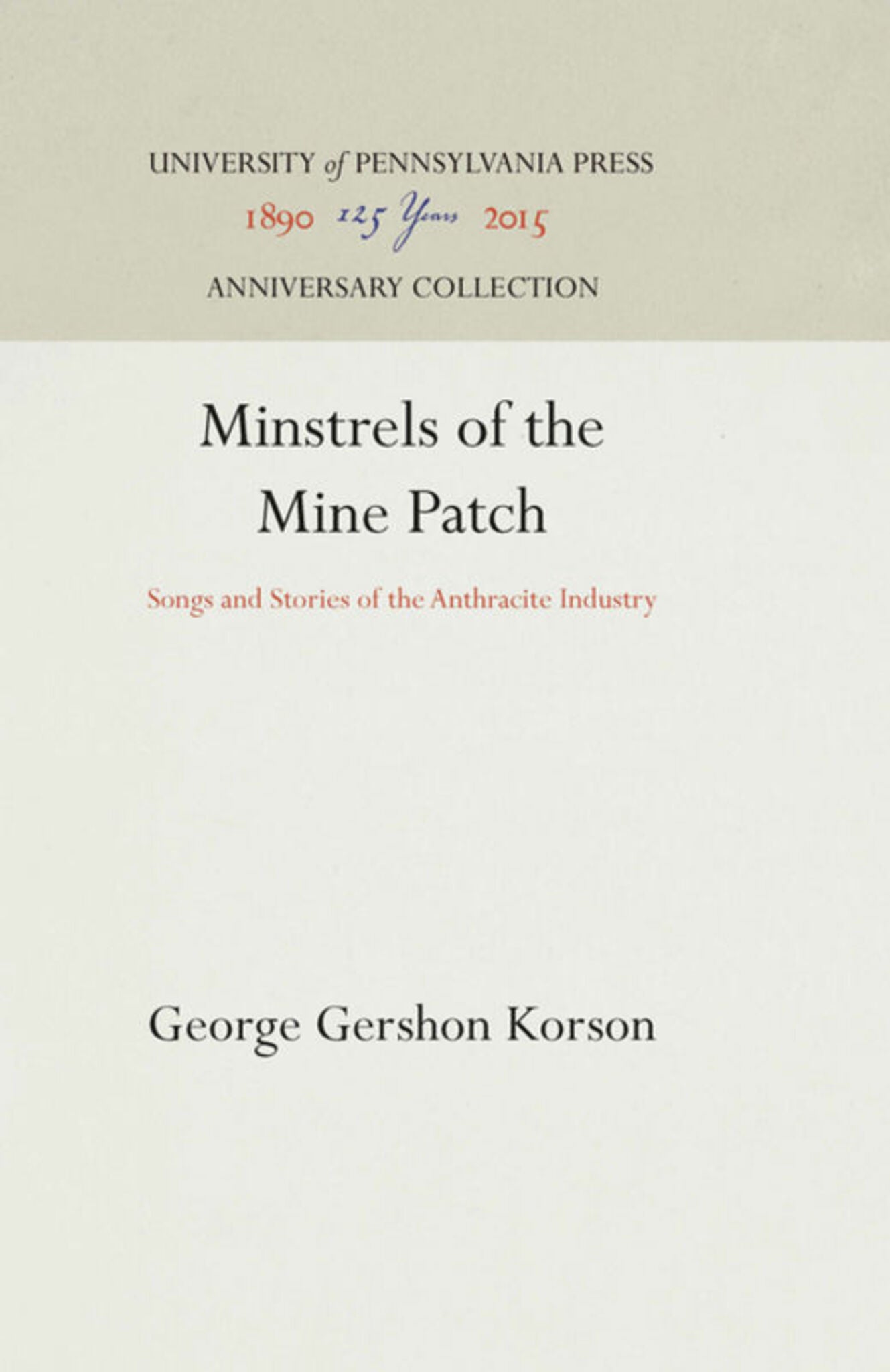 Minstrels of the Mine Patch