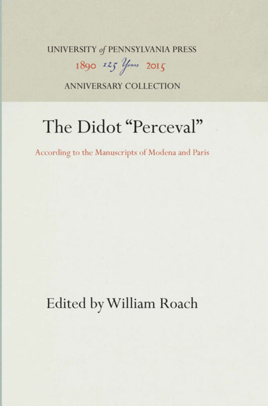The Didot "Perceval"