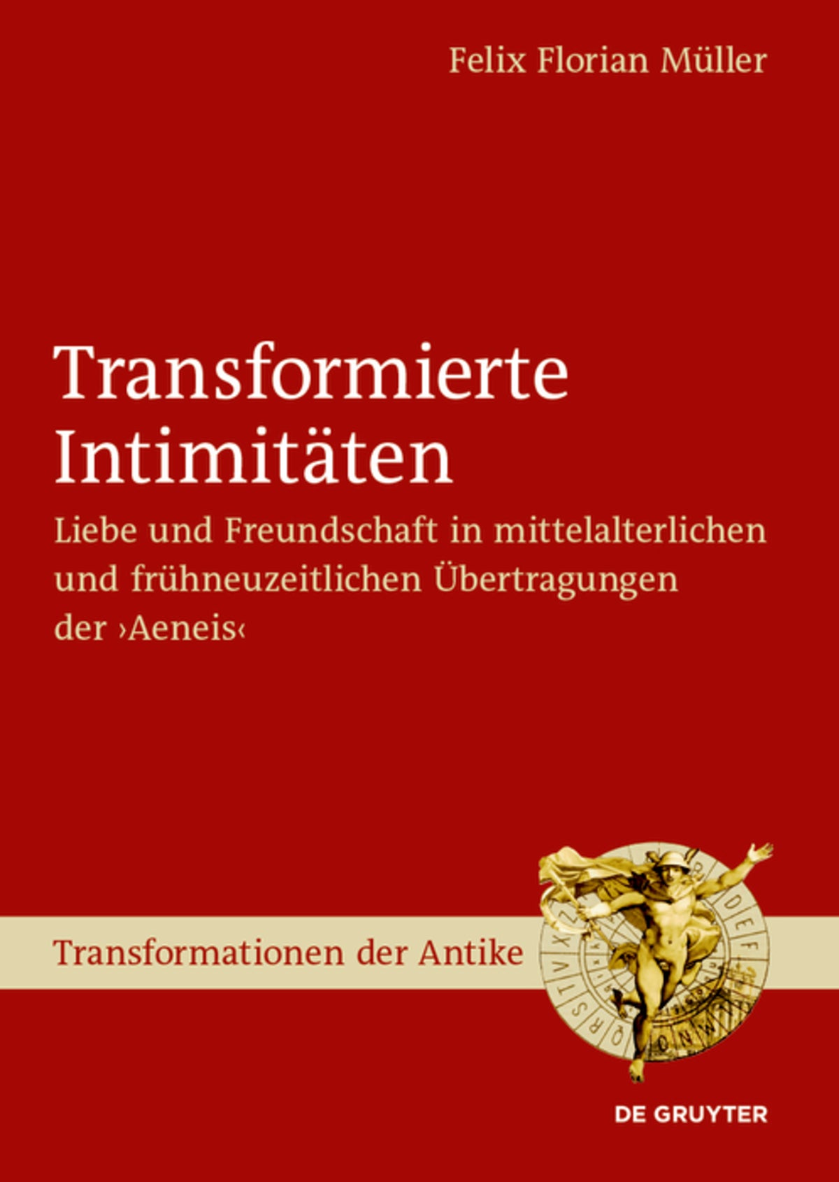 Cover image for Transformierte Intimitäten ISBN 9783110651140