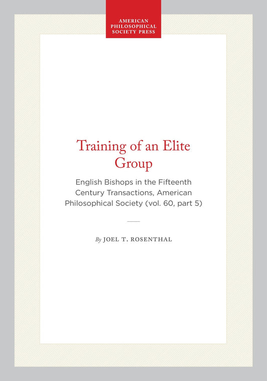 Training of an Elite Group