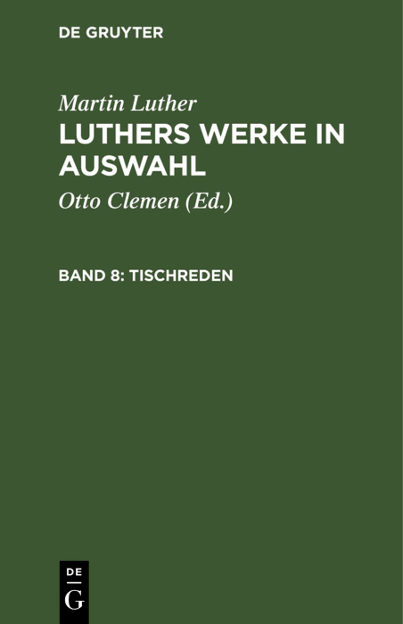 Tischreden