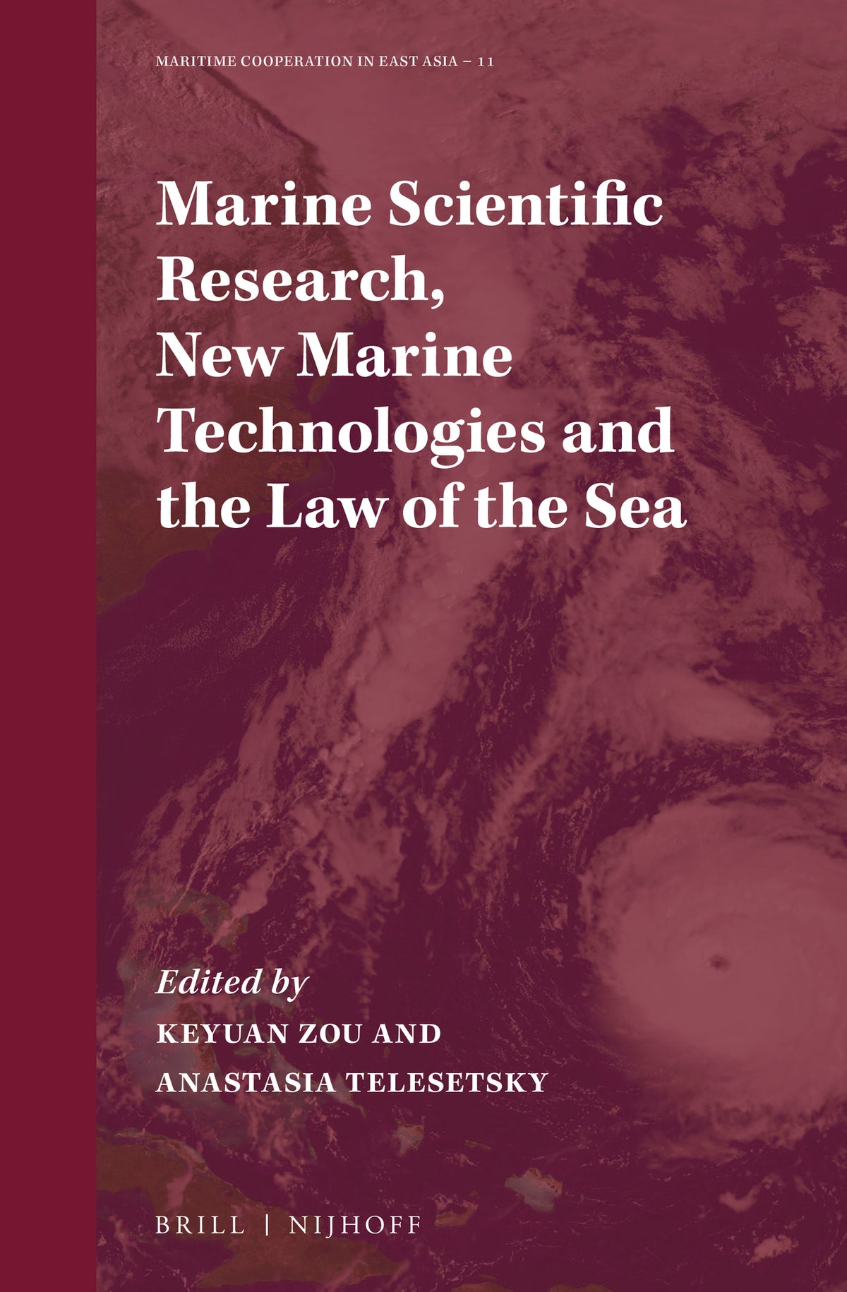 Cover image for Marine Scientific Research, New Marine Technologies and the Law of the Sea ISBN 9789004469365