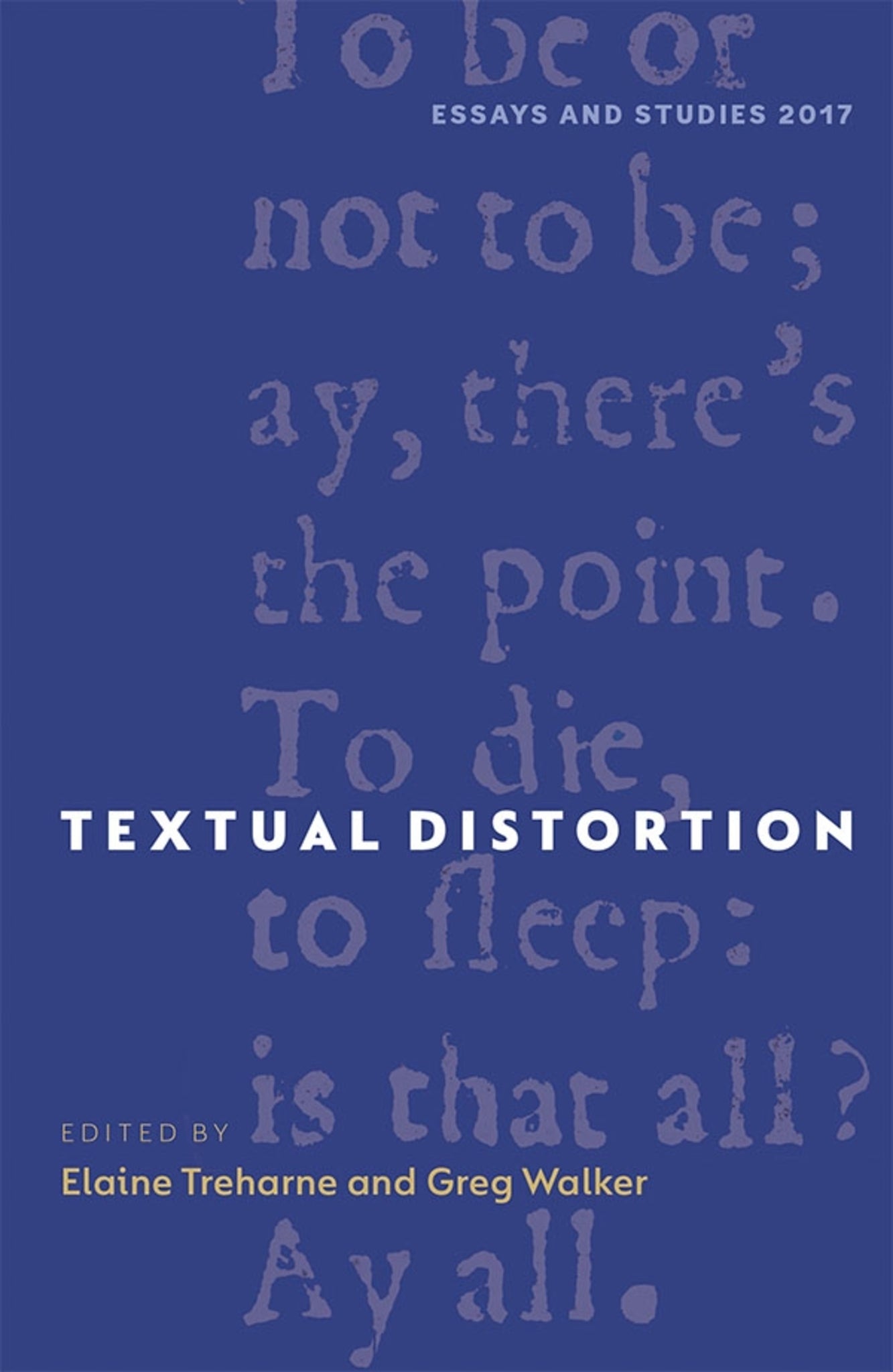 Cover image for Textual Distortion ISBN 9781843844792