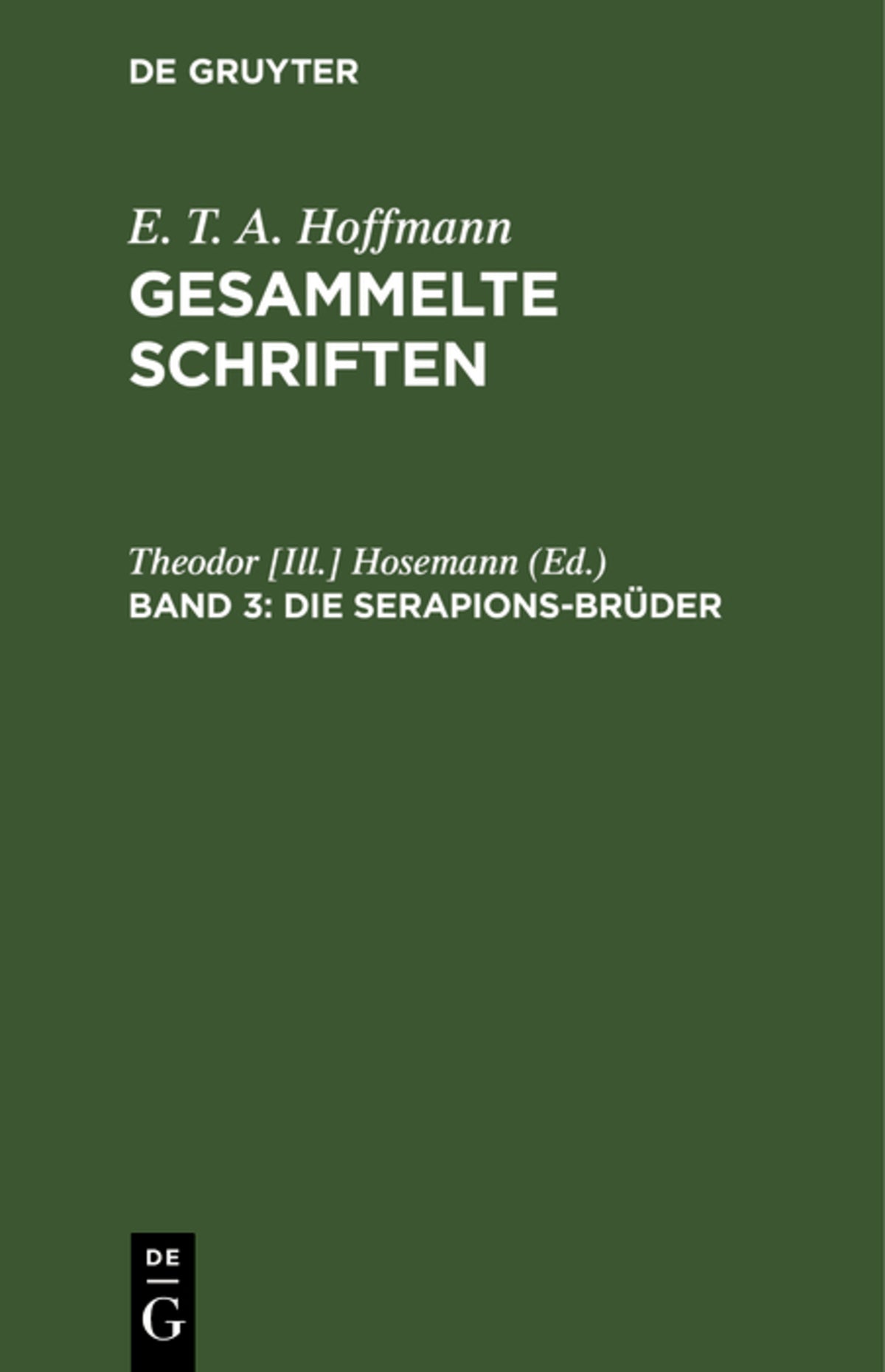 Die Serapions-Brüder