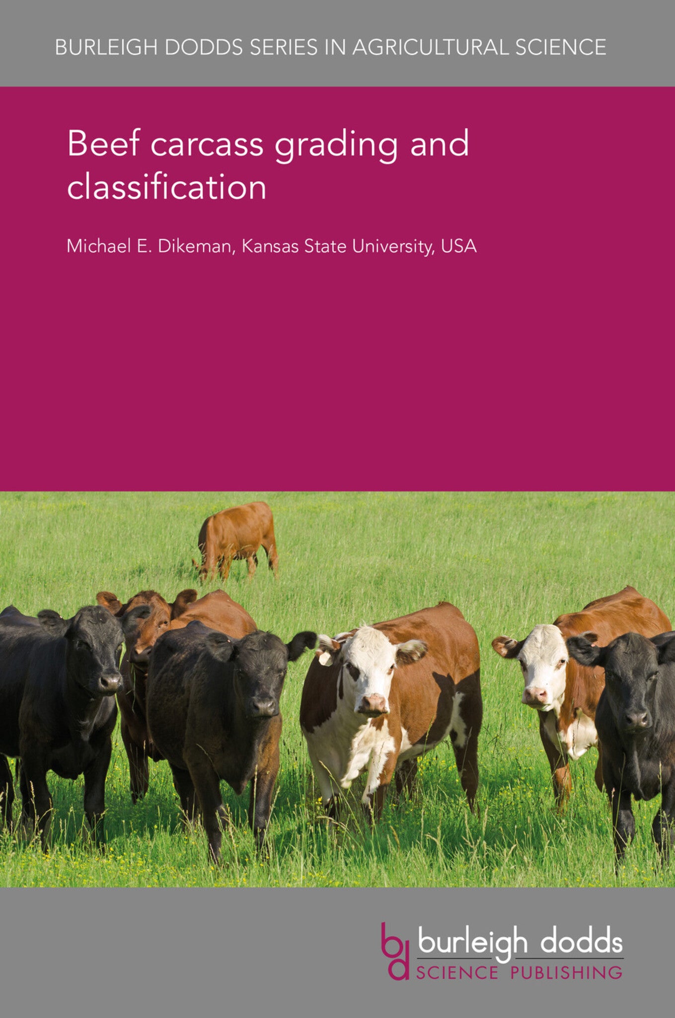 Cover image for Beef carcass grading and classification ISBN 9781838790400