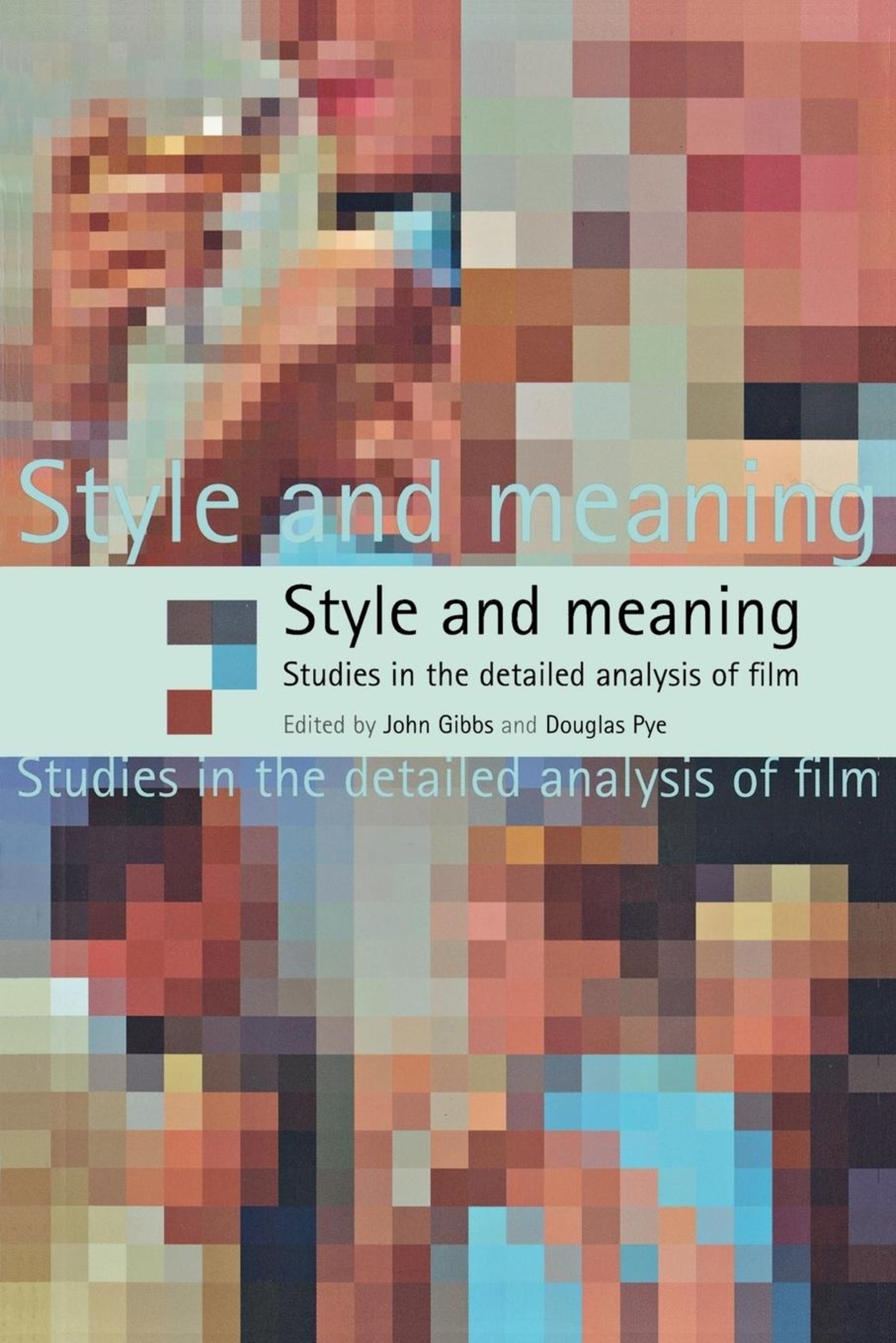 Cover image for Style and Meaning ISBN 9780719065255