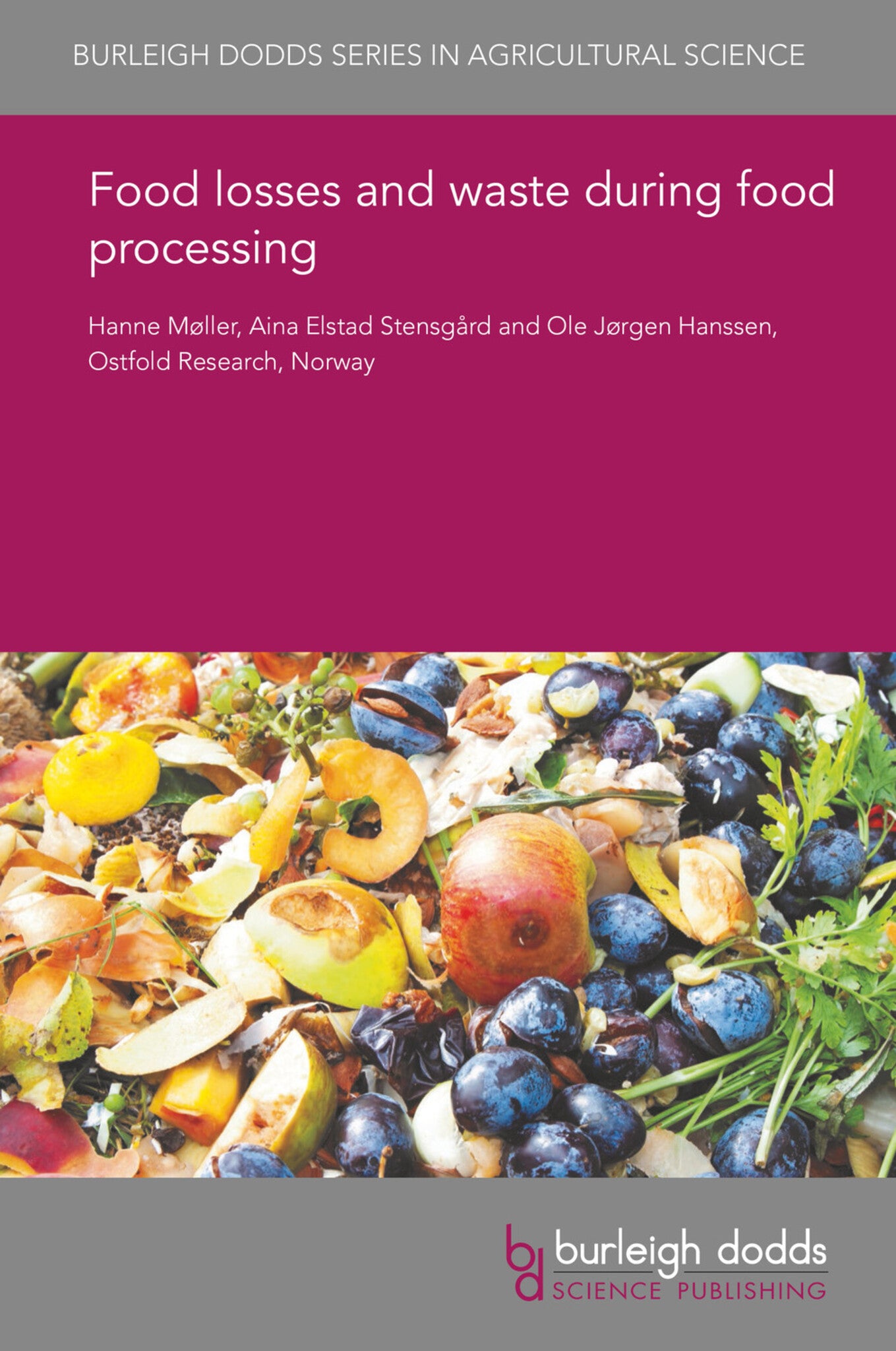 Cover image for Food losses and waste during food processing ISBN 9781786766816