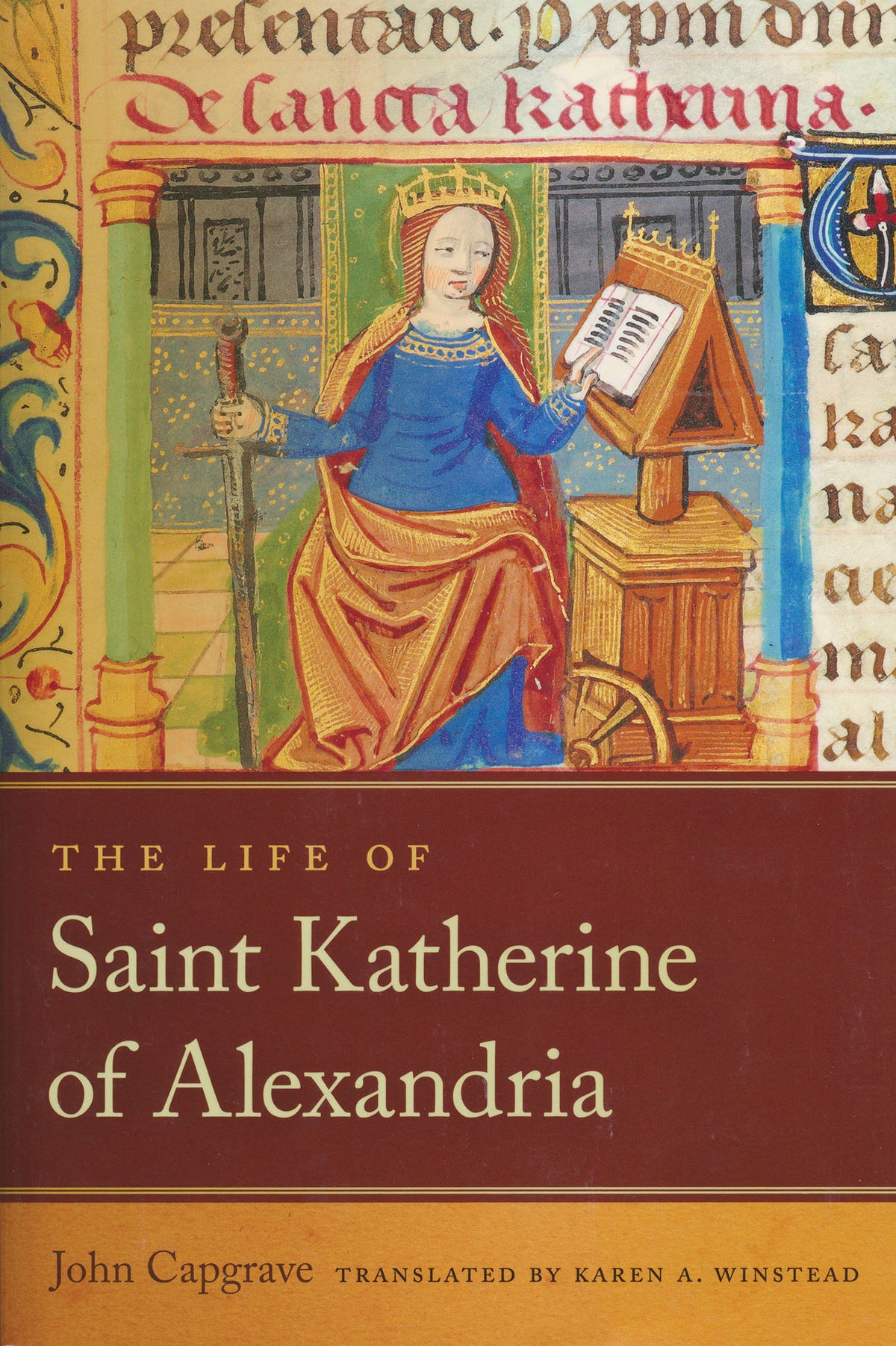 Cover image for The Life of Saint Katherine of Alexandria ISBN 9780268210069