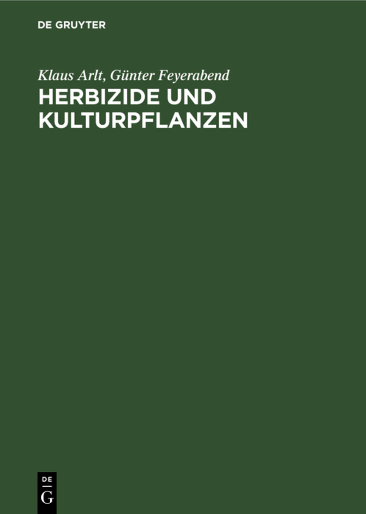 Herbizide und Kulturpflanzen